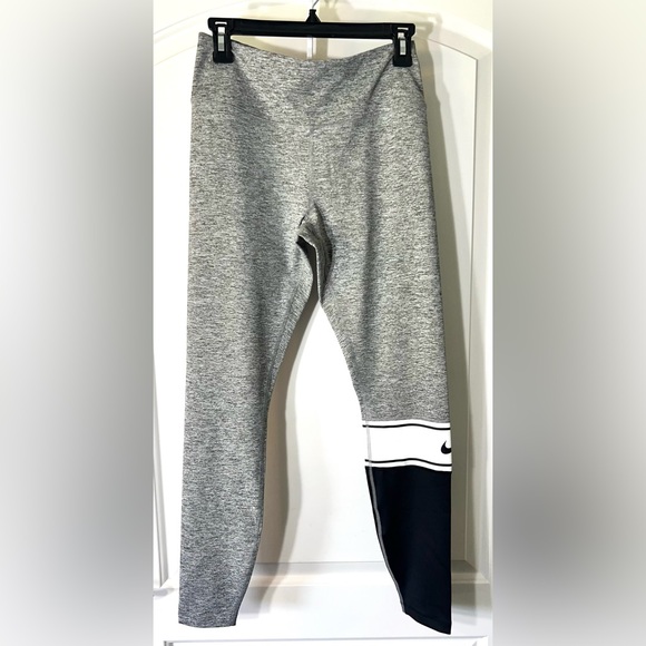 Nike Dri-Fit Colorblock Power Tight Leggings - Picture 1 of 6